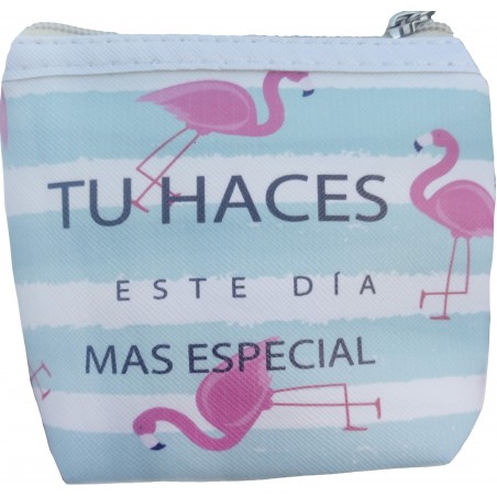 Ventilador chinelos bolsa de ombro bolsa e caneta esferográfica em bolsa de flamenco