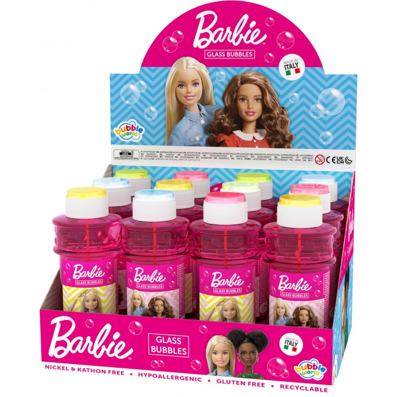Pompe de sabão gigante da barbie