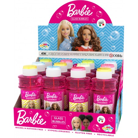 Pompe de sabão gigante da barbie