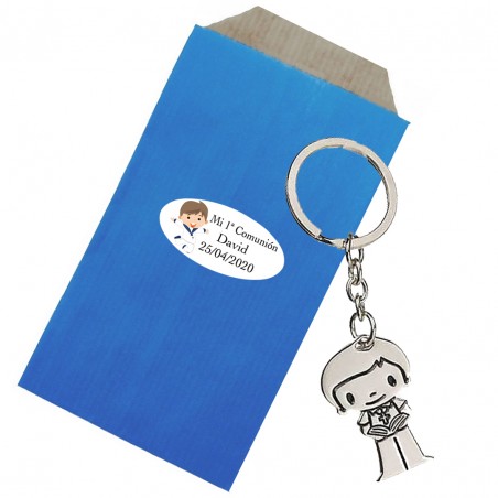 Chaveiros personalizados para primeira comunhão