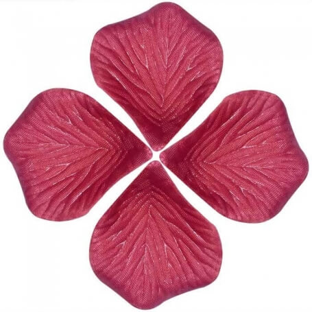 Pétalas de rosas artificiais para decorar