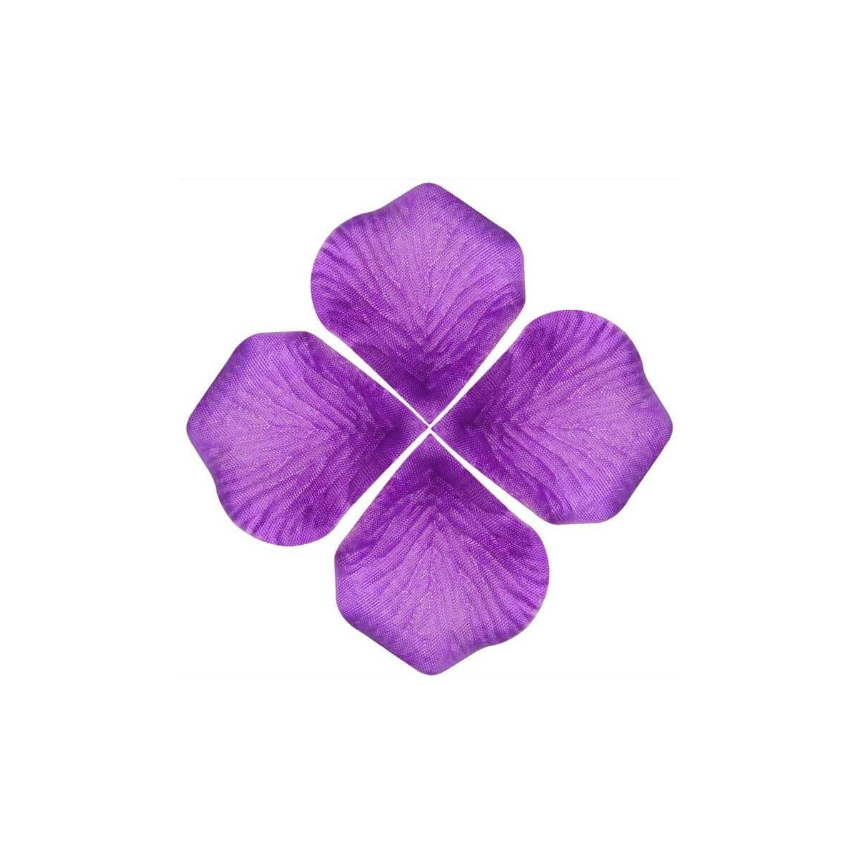 Decoração de pétalas de rosa