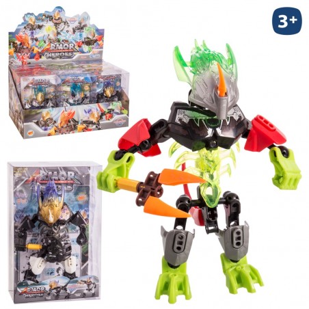 Armadura robô herói articulado 6 m 17 cm