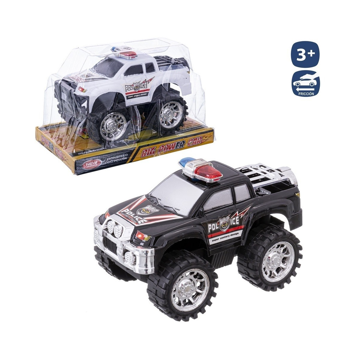 Carro de fricção pick up bolha 2 modelos sortidos 15 x 10 cm