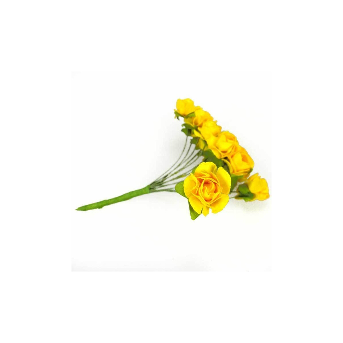Decorações de flores de papel