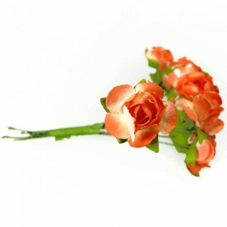 Flor de papel de presente