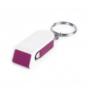 Chaveiro Suporte para Celular Prático e Original na Cor Rosa