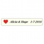 Adesivos de coração