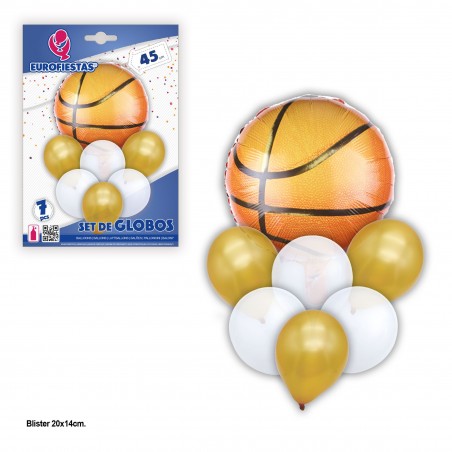 Conjunto de balões de basquete