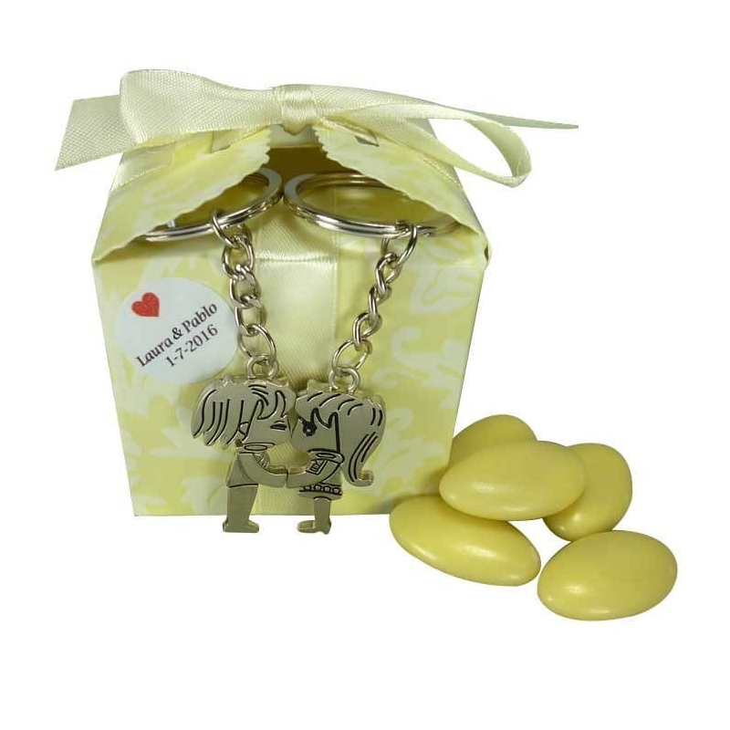 Chaveiros personalizados para casamento