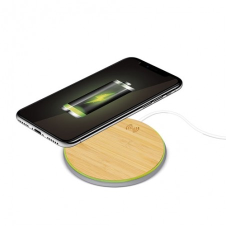 Carregador ultrarrápido de bambu 10w menphis