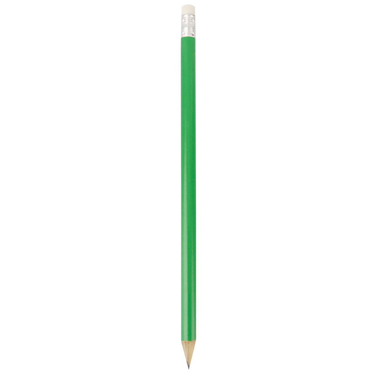 Lápis de borracha de madeira verde