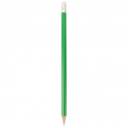 Lápis De Borracha De Madeira Verde
