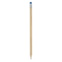 Lápis de madeira com borracha azul