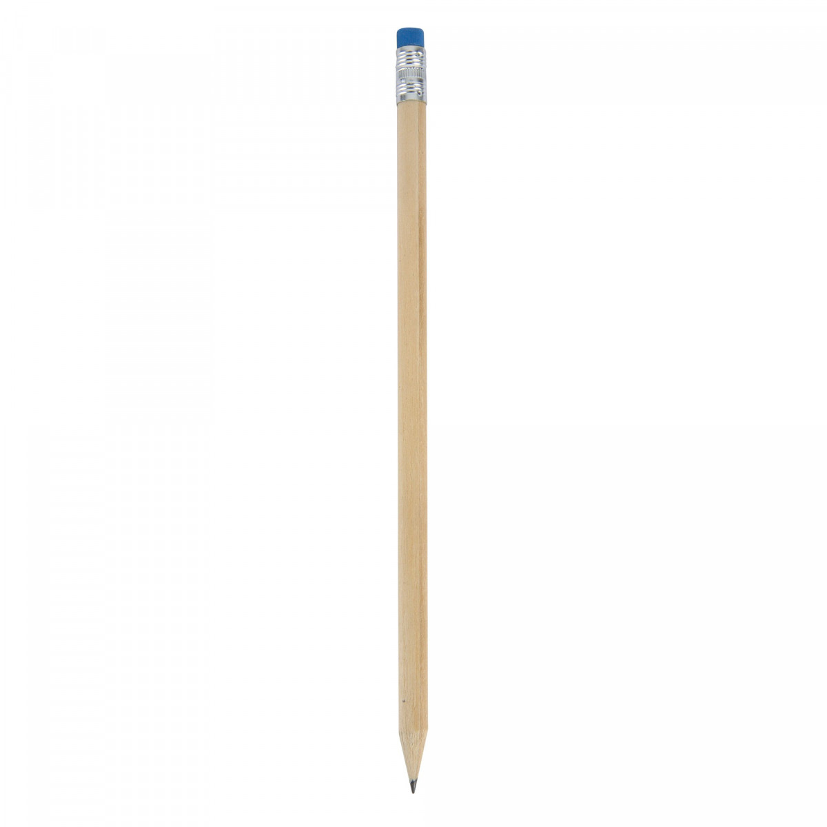 Lápis com borracha azul