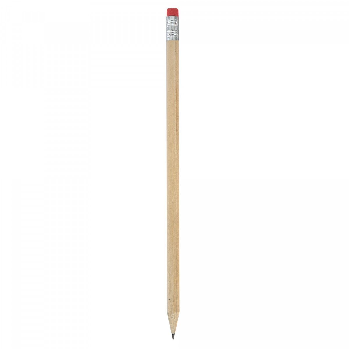 Lápis com borracha colorida vermelha