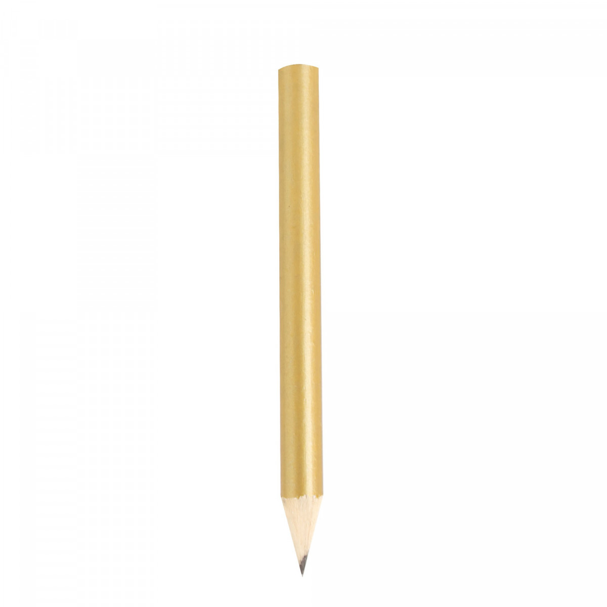 Lápis de madeira metálico ou
