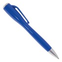 Caneta azul original com lanterna