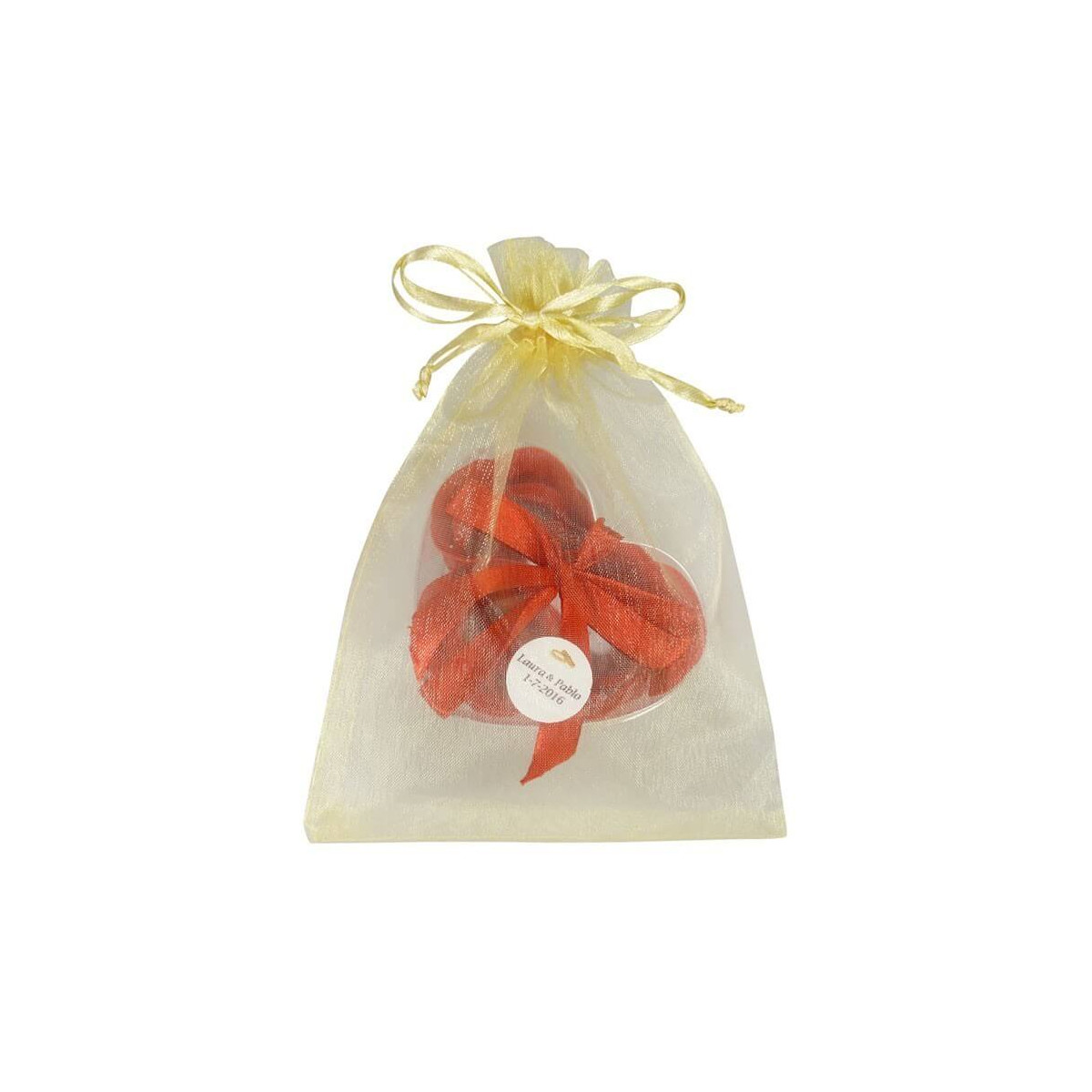 Sabonetes de casamento personalizados para convidados