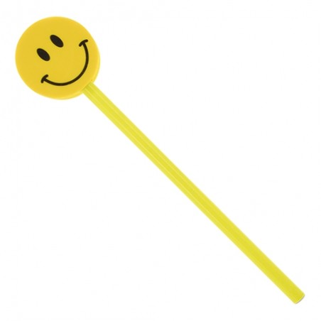Lápis com emoticons Pacote com 6 unidades