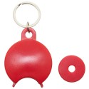 Chaveiro moeda vermelho