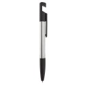 Caneta multifuncional prateada