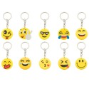 Chaveiros Emoji Divertidos – Conjunto com 10 Unidades