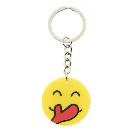 Chaveiros Emoji Divertidos – Conjunto com 10 Unidades