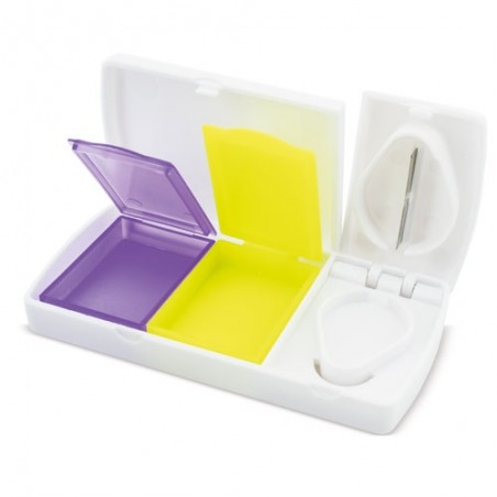 Pillbox com cortador