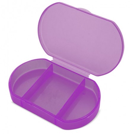 Pillbox de bolso lilás