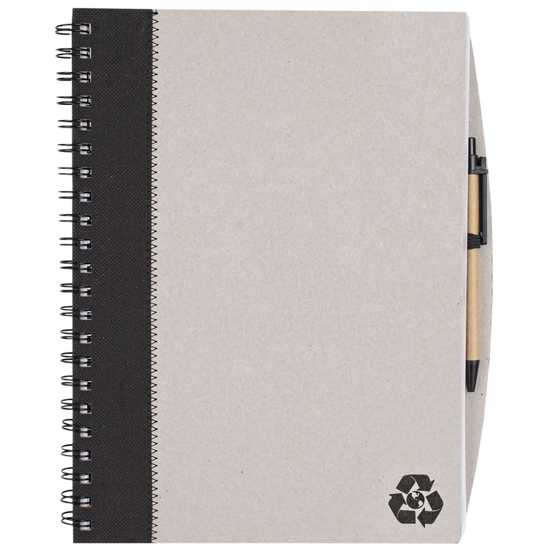 Caderno A4 de papel reciclado