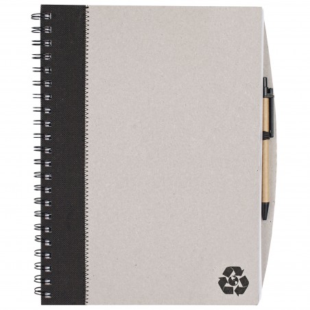Caderno A4 de papel reciclado