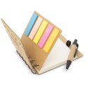 Caderno marcador cortiça