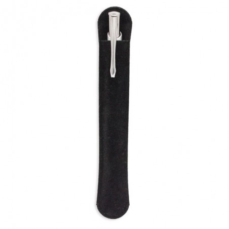 Funda de Antelina Negra para Canetas