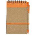 Caderno Reciclado Com Caneta - Caderno reciclado com caneta