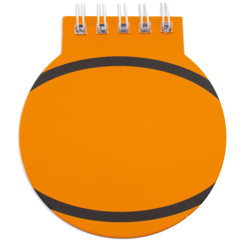 Caderno de esportes de basquete