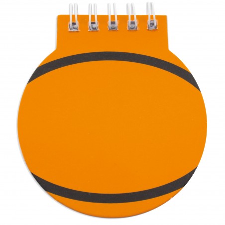 Caderno de esportes de basquete