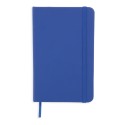 Caderno azul pequeno