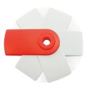 Articulated rubber tim