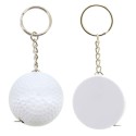 Chaveiro bola de golfe com metro