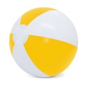 Bola de praia branco amarelo