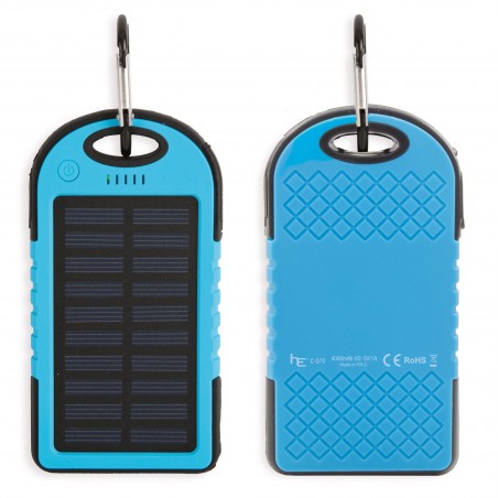 Power Bank Solar 4000 mAh Carregue seus dispositivos em qualquer lugar