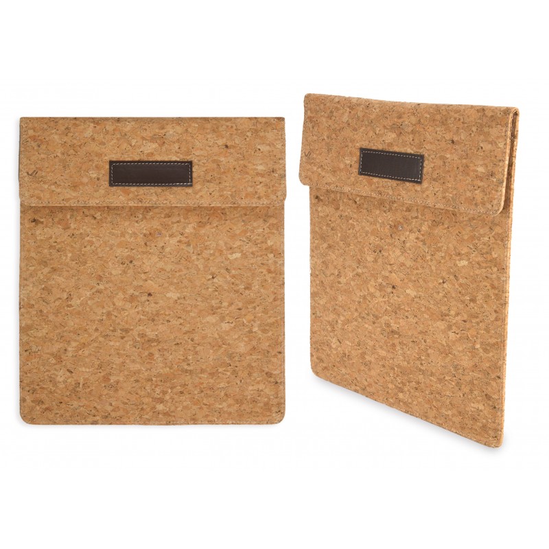 Funda de cortiça natural para tablet