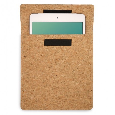 Funda de cortiça natural para tablet