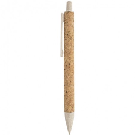Caneta Ecológica com Cortiça e Fibra de Trigo Design Sustentável e Elegante