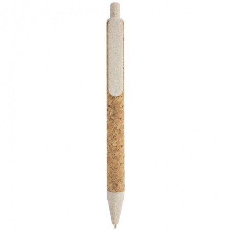 Caneta Ecológica com Cortiça e Fibra de Trigo Design Sustentável e Elegante