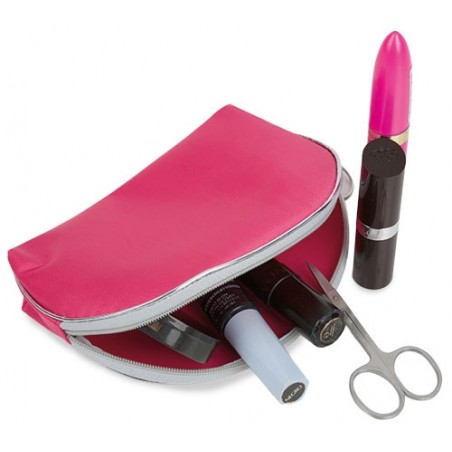 Necessaire feminina fúcsia