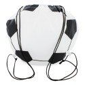 Mochila saco com design de futebol Detalhe ideal para eventos esportivos e celebrações infantis