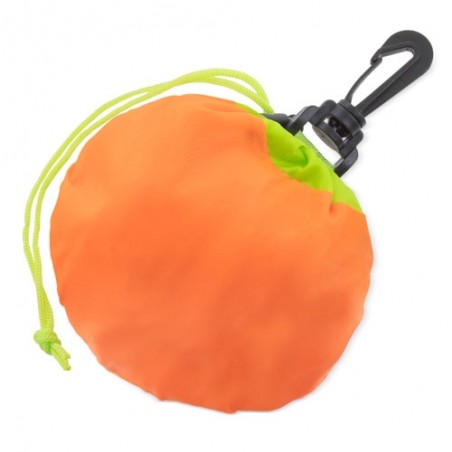 Saco dobrável laranja