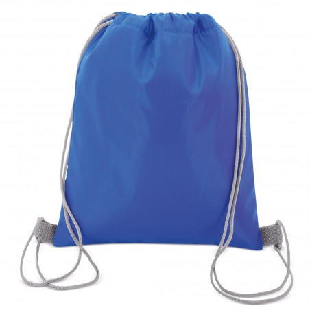 Bolsa Térmica Azul com Cordões Detalhe Prático para Eventos e Celebrações